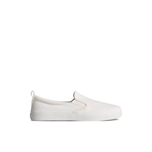 SeaCycled™ Crest Twin Gore Canvas Sneaker White