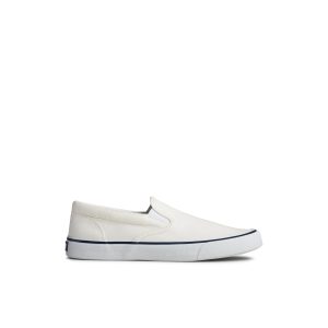 Striperii so White Unisex Sneakers