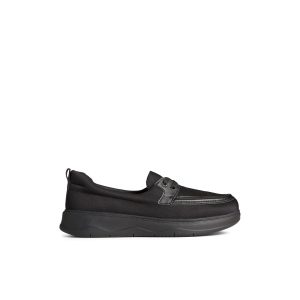 Skipper Boat Shoe Black