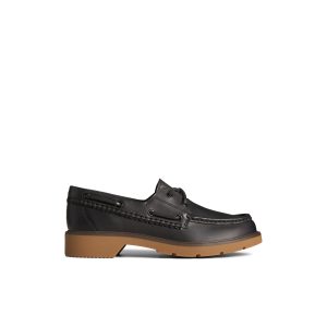 Wells Boat Shoe Black