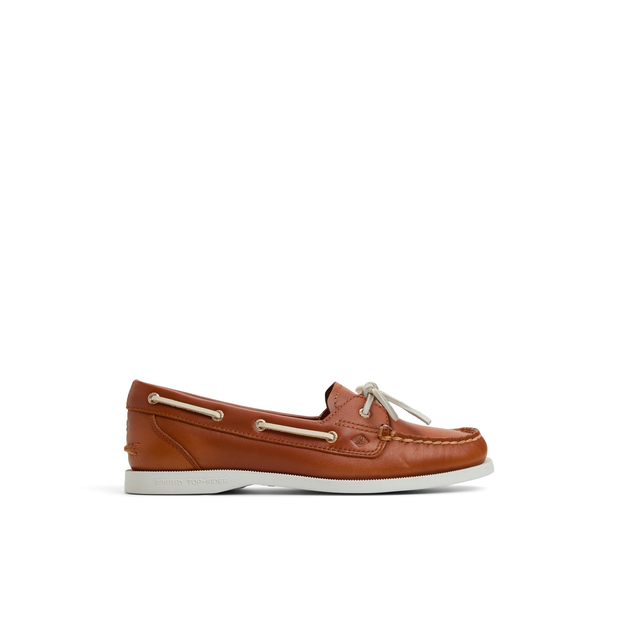 Authentic Original™ 1 Eye Boat Shoe Other Brown Women's Leather