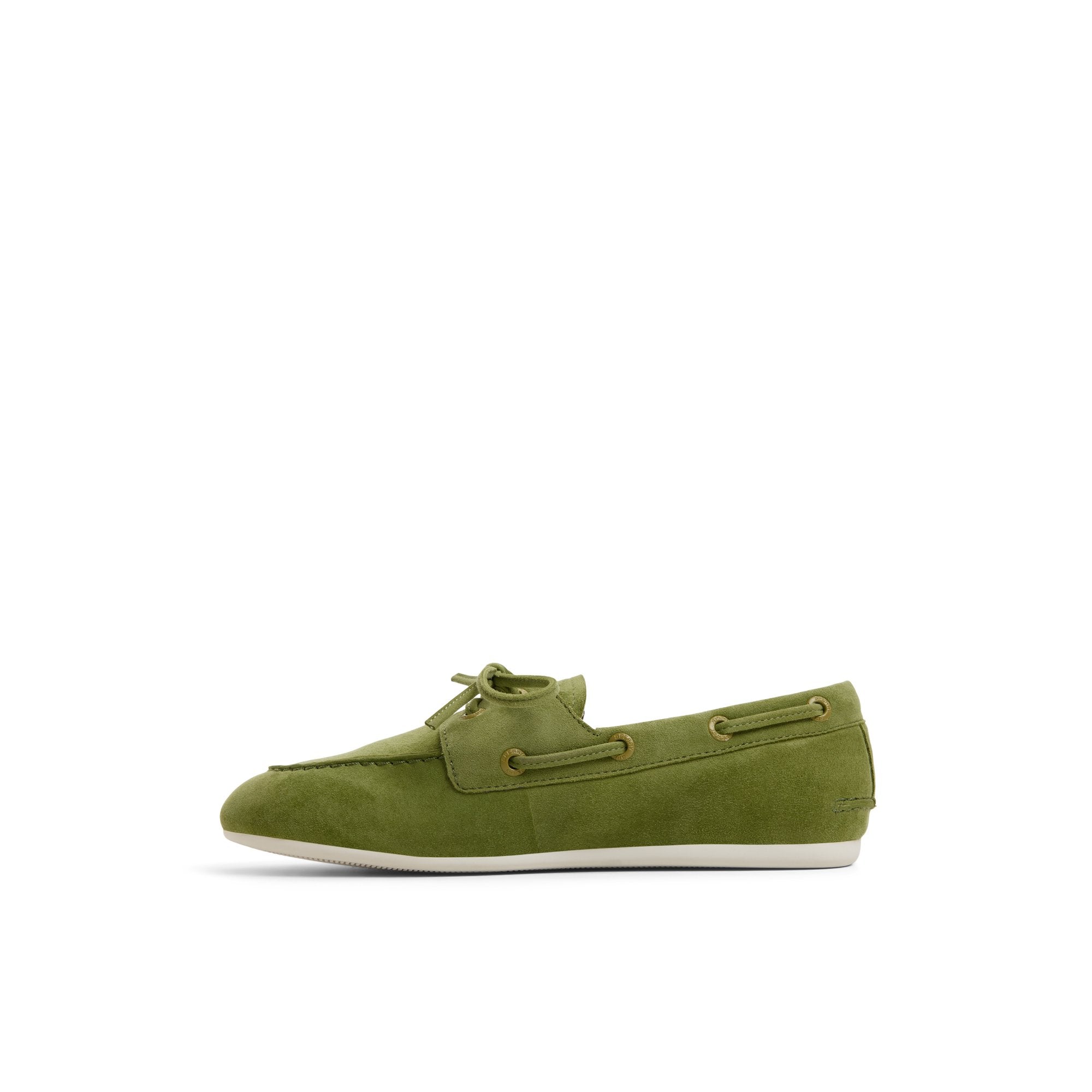 Slim Boat Shoe Olive - Image 2