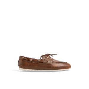 Slim Boat Shoe Tan