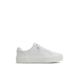 Bermuda Lace to Toe Platform Sneakers White - 2