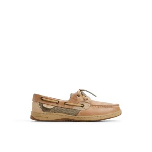 Bluefish 2-Eye Boat Shoe Linen Multi