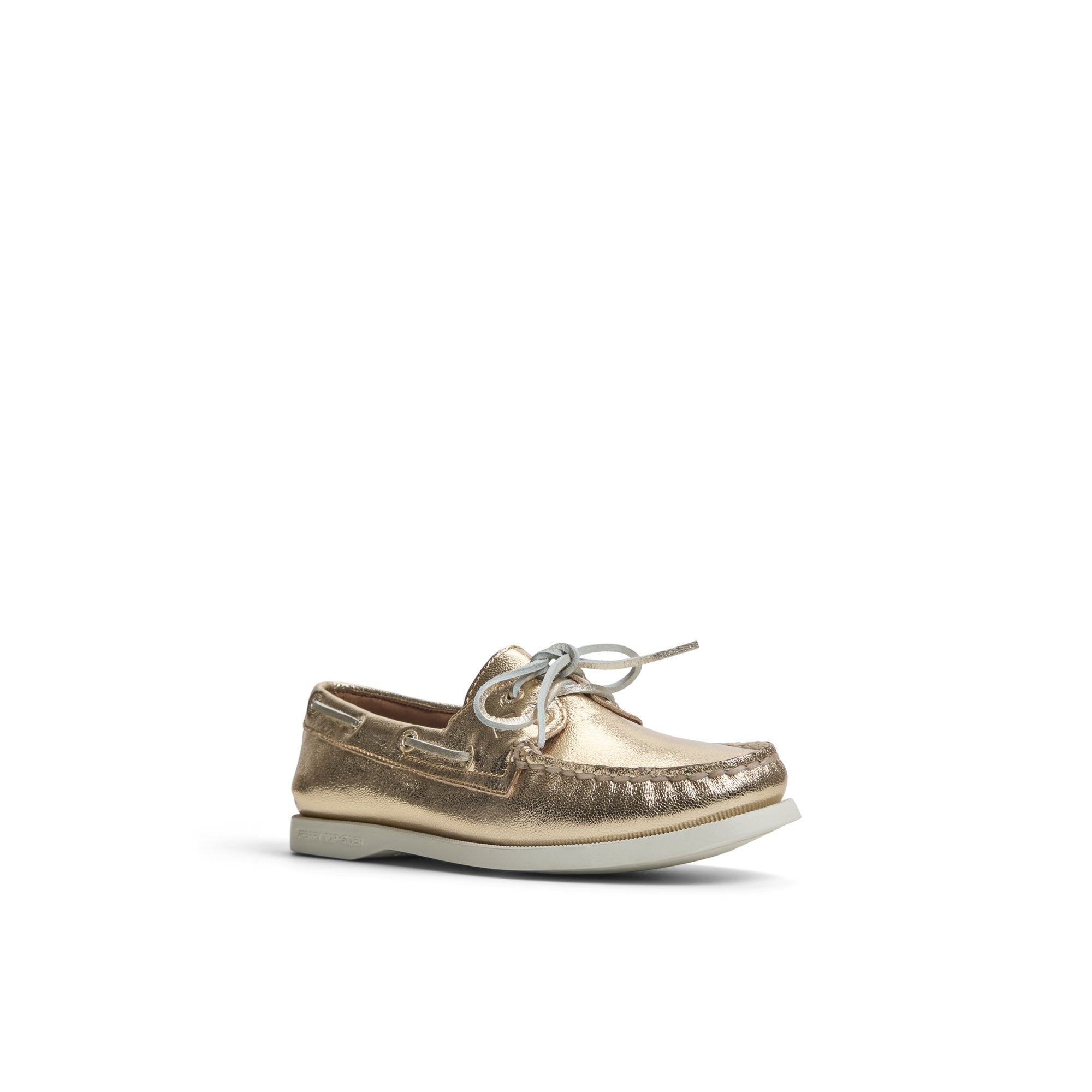Authentic Original™ 2 Eye Boat Shoe Gold Women's Leather - Image 3