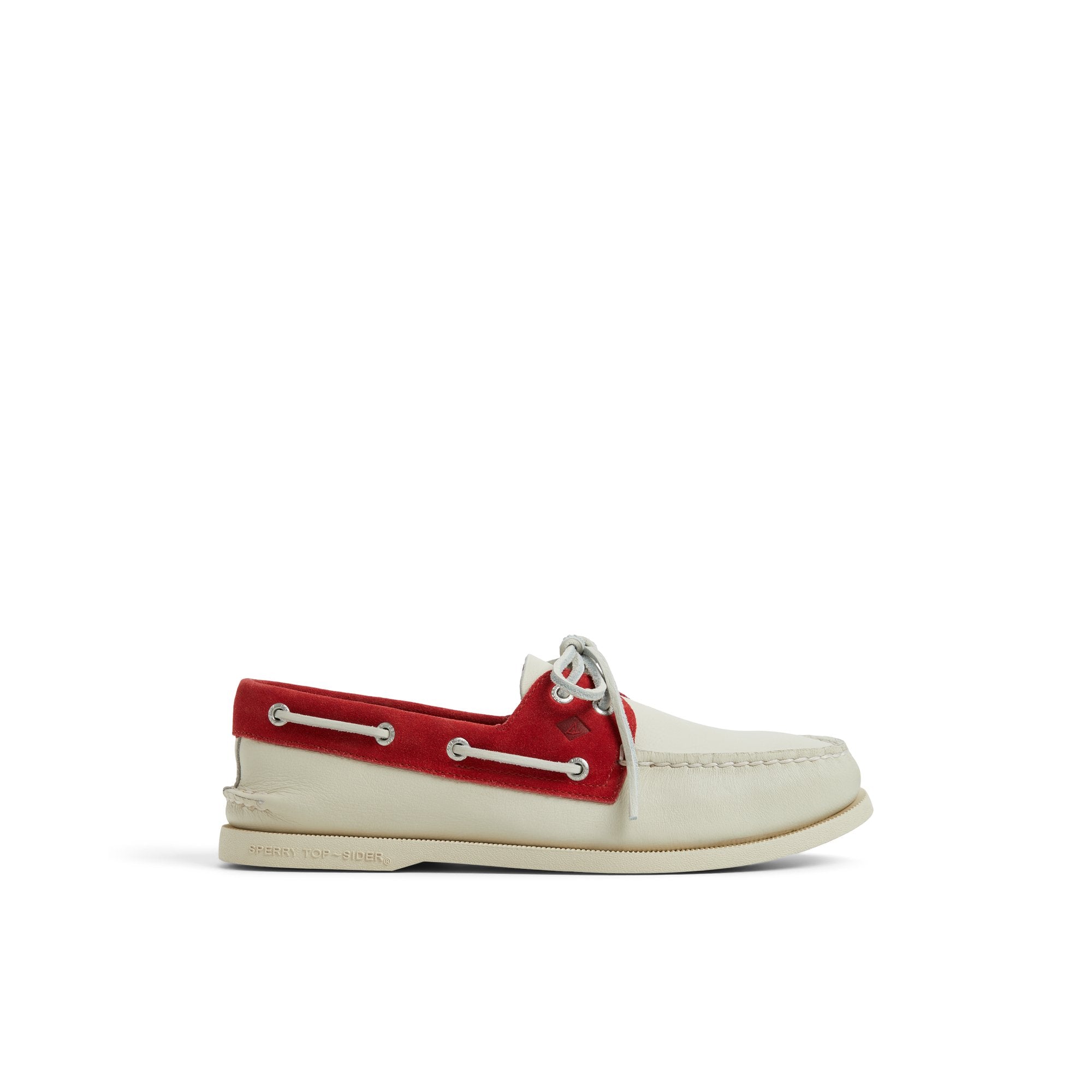 Authentic Original™ 2-Eye Boat Shoe Red White