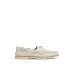 Authentic Original™ 2-Eye Lite Boat Shoeripple Cream Men's Leather