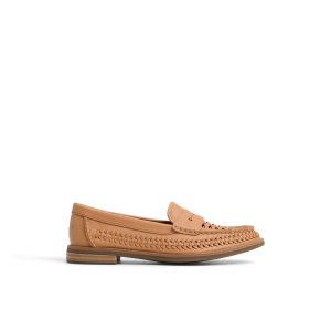 Seaportwoven Tan Women's Oxfords & Loafers