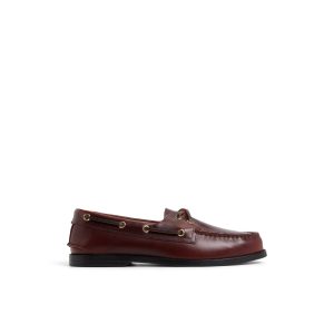Prescott Boat Shoe Bordo