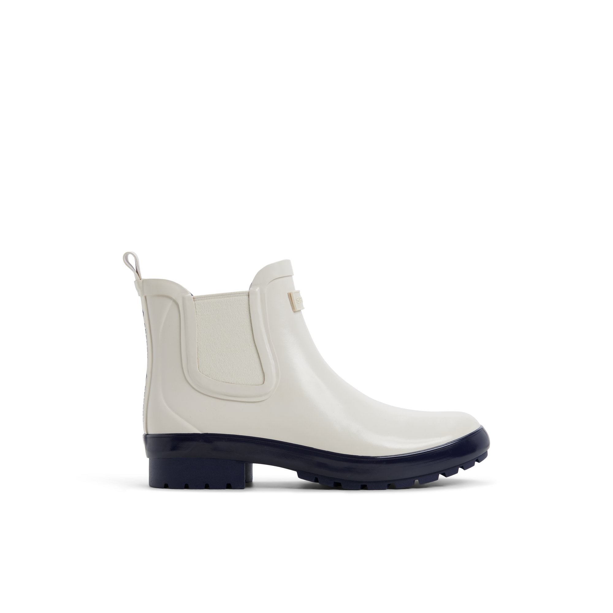 Drizzle Chelsea Rain Boot Cream