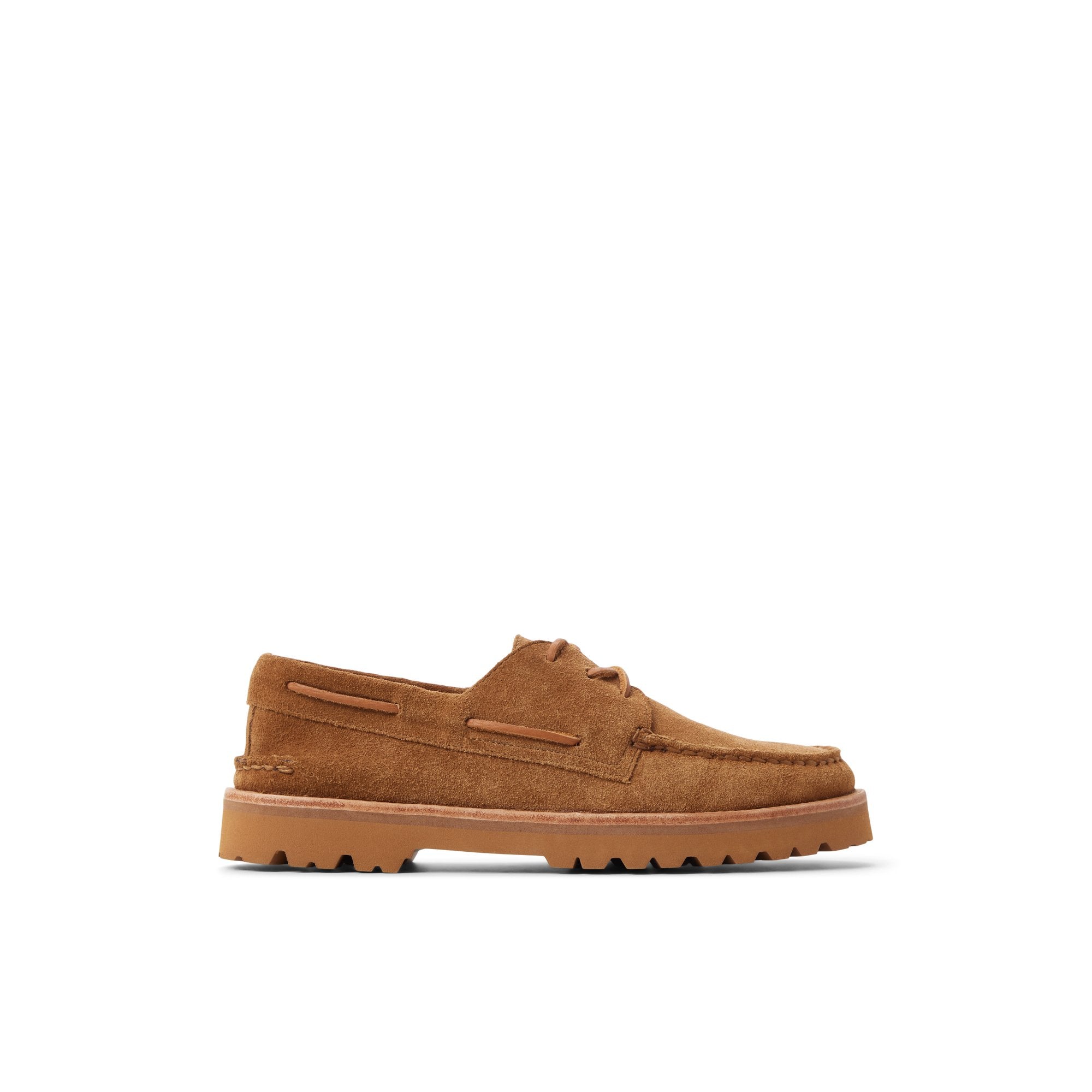 Authentic Original™ 3-Eye Lug Boat Shoe Tan